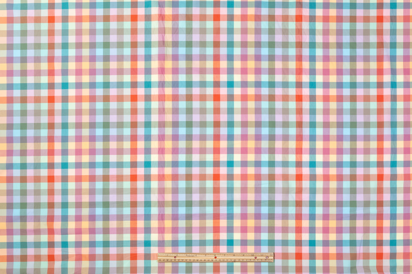 Checked Cotton Shirting - Multicolor