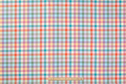 Checked Cotton Shirting - Multicolor