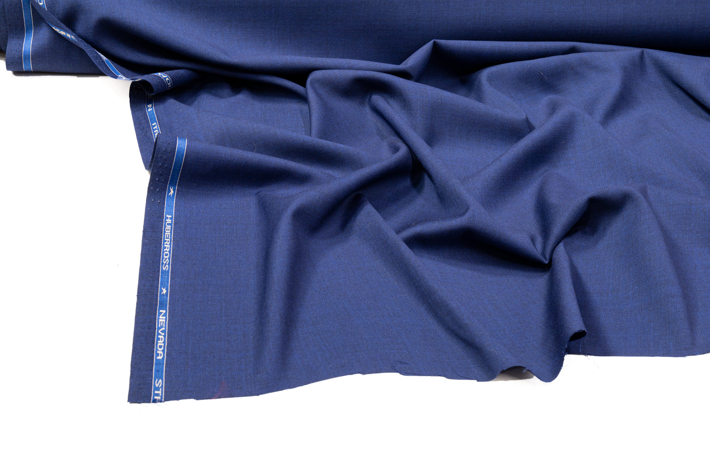 Italian Merino Wool Suiting - Blue