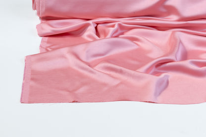 Heavy Viscose Acetate Charmeuse - Pink