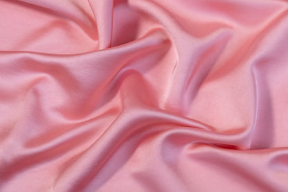 Heavy Viscose Acetate Charmeuse - Pink