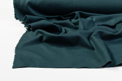 Italian Wool Coating - Teal