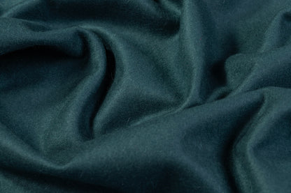 Italian Wool Coating - Teal