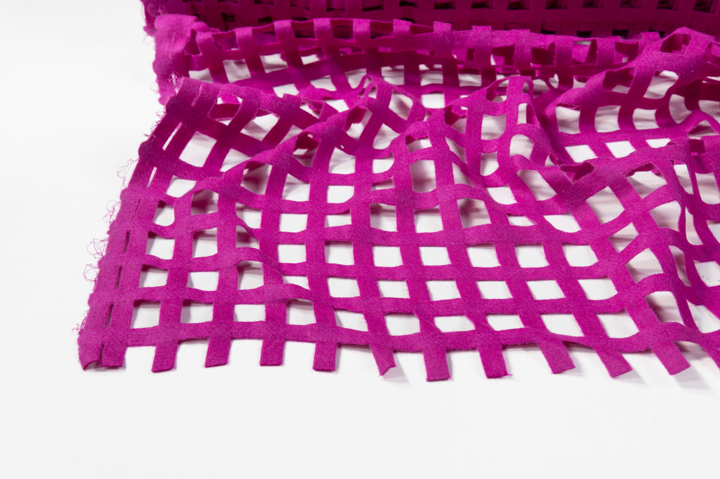 Italian Wool Net - Fuchsia