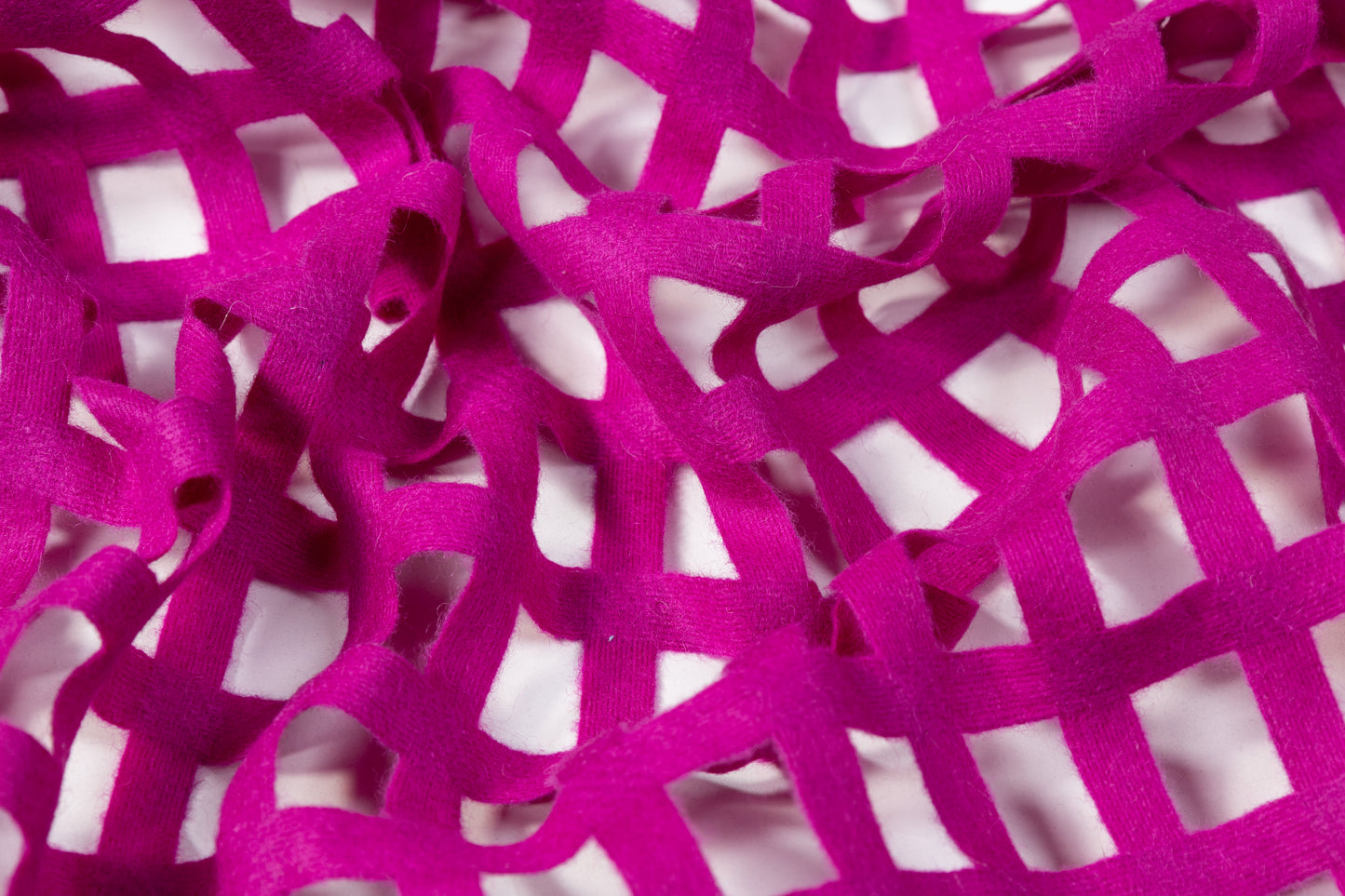 Italian Wool Net - Fuchsia