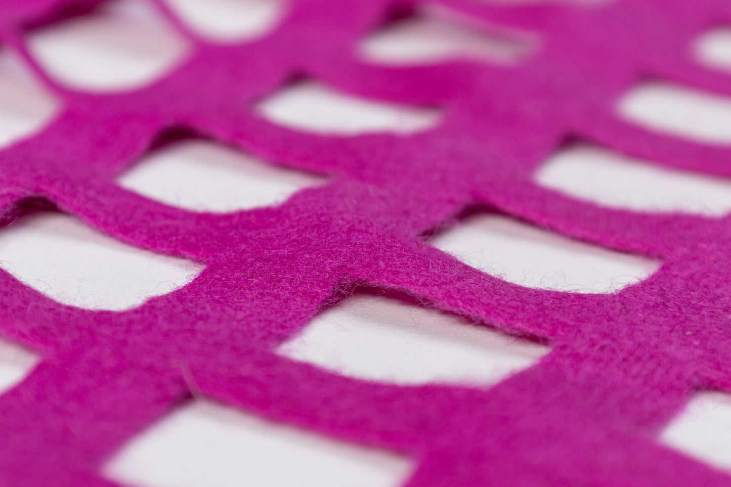 Italian Wool Net - Fuchsia