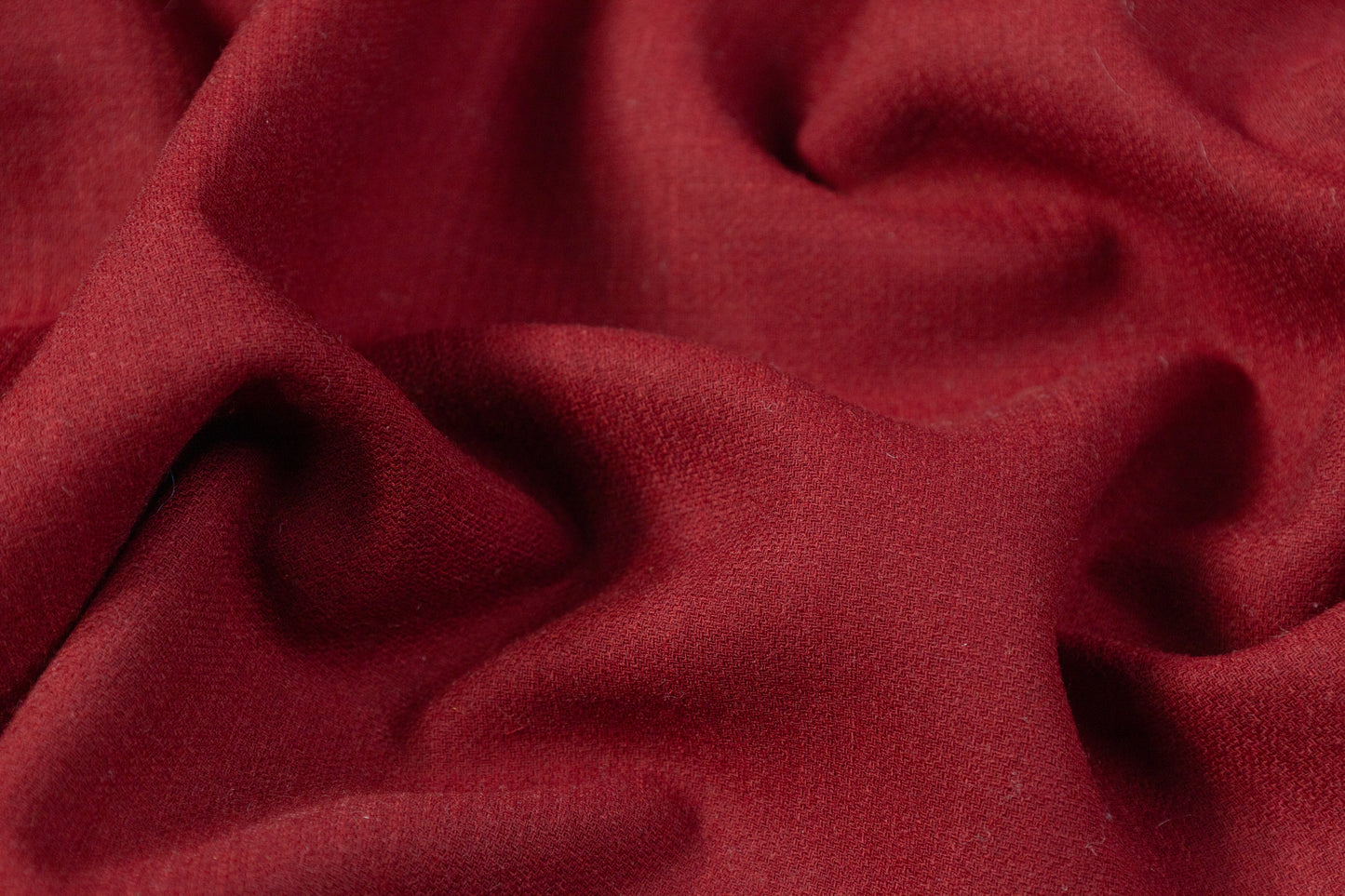 Double Faced Stretch Italian Wool - Maroon