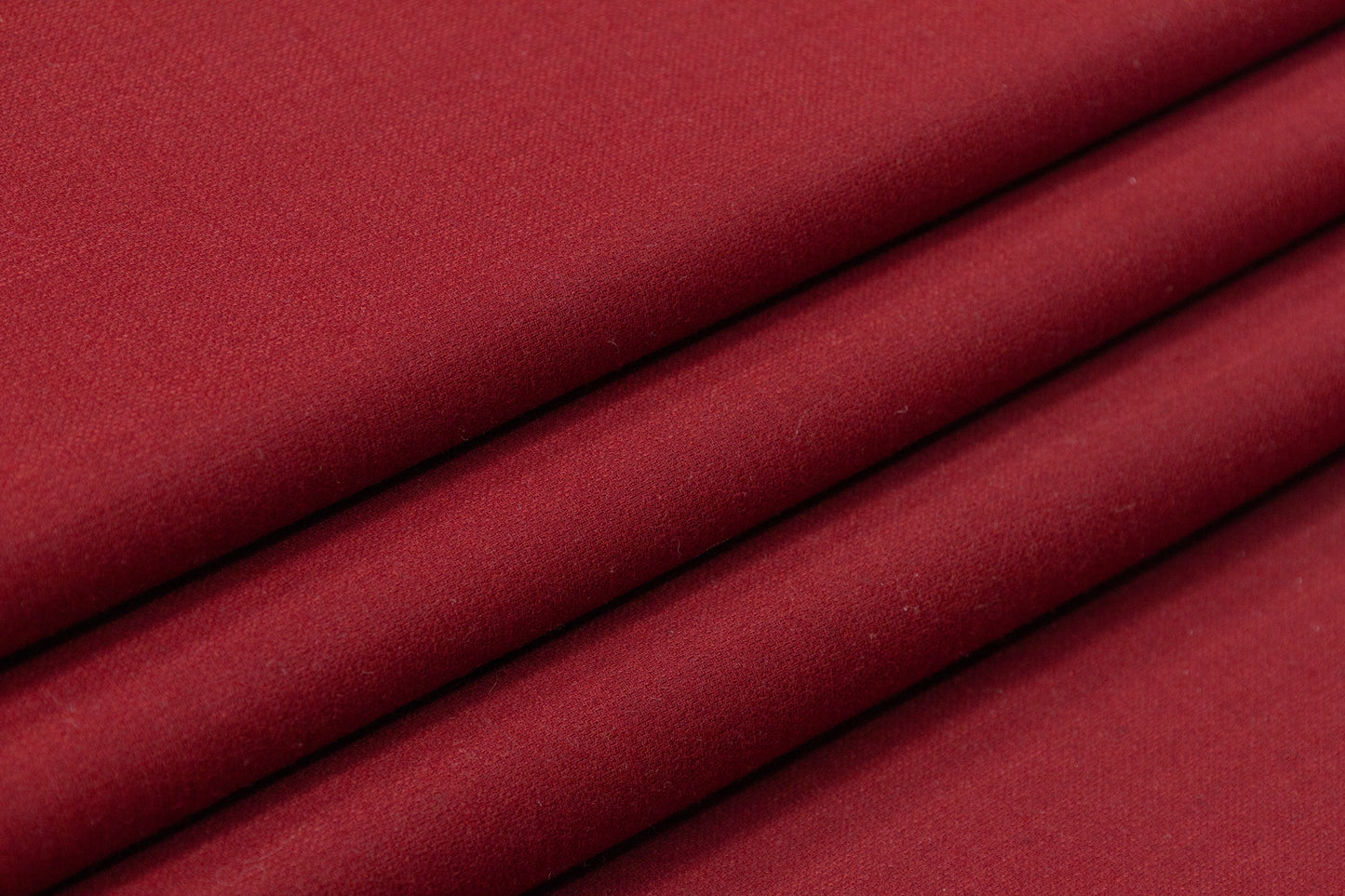 Double Faced Stretch Italian Wool - Maroon