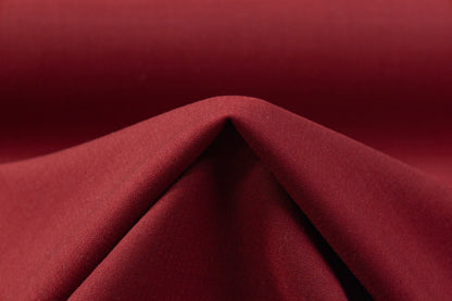 Double Faced Stretch Italian Wool - Maroon