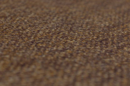 Double Faced Wool Blend Coating - Brown / Purple