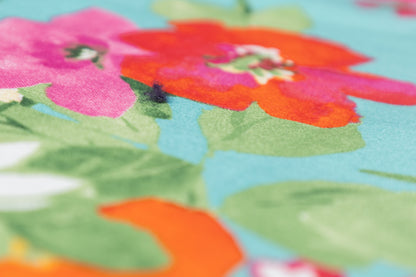 Floral Italian Cotton Sateen - Multicolor