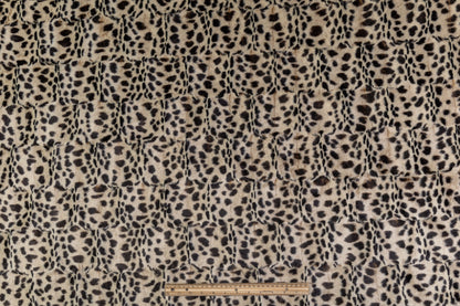 Leopard Print Faux Fur