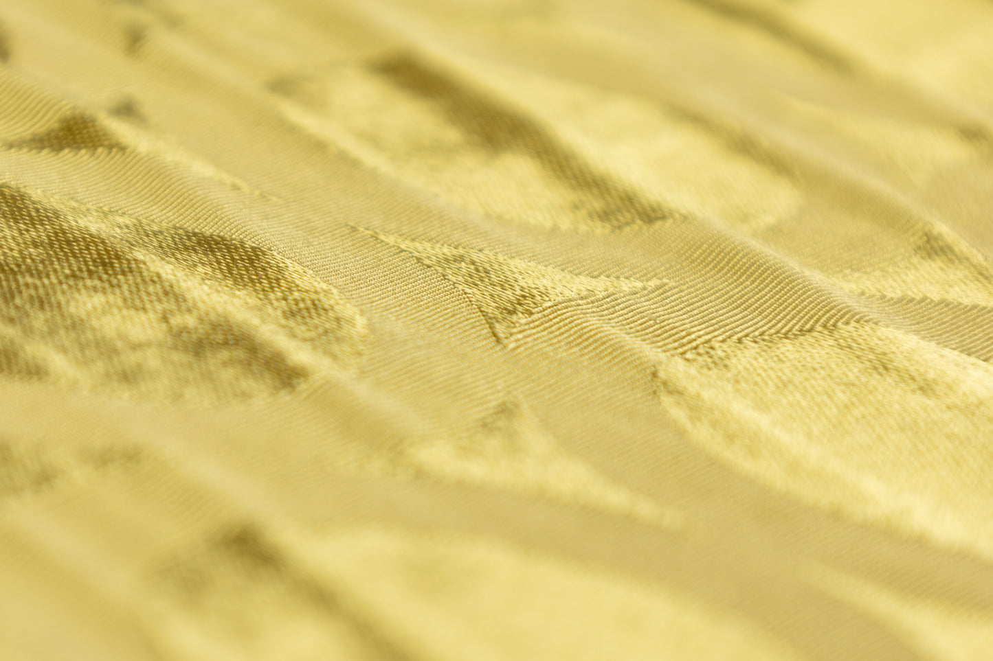 Geometric Viscose Jacquard - Brass