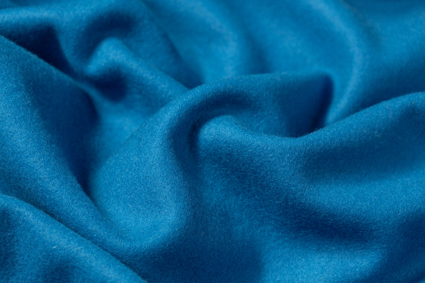 Poly Wool Coating - Blue