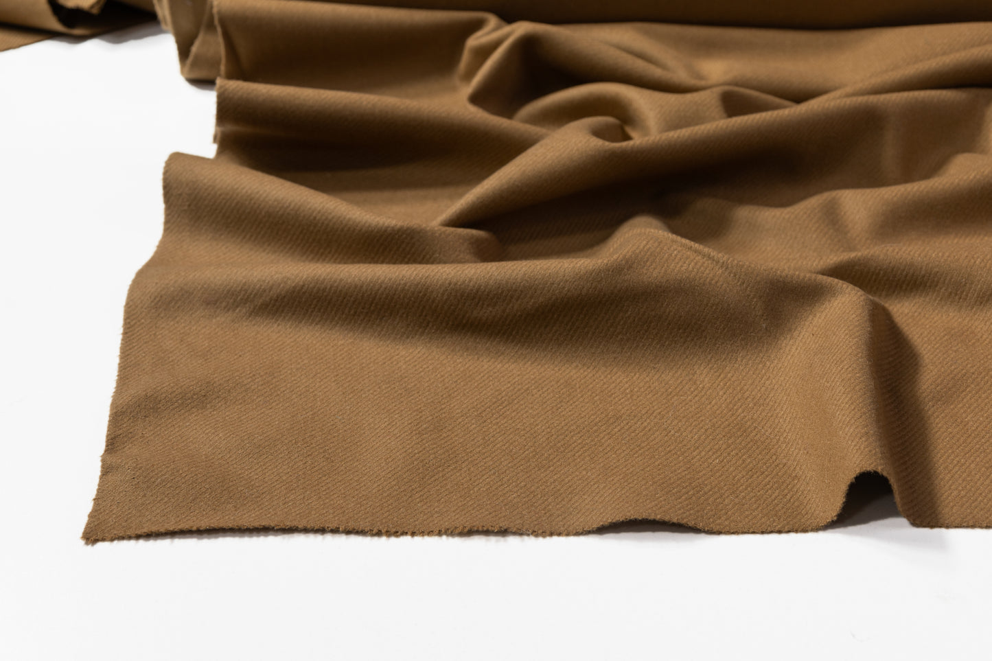 Wool Twill Coating - Camel