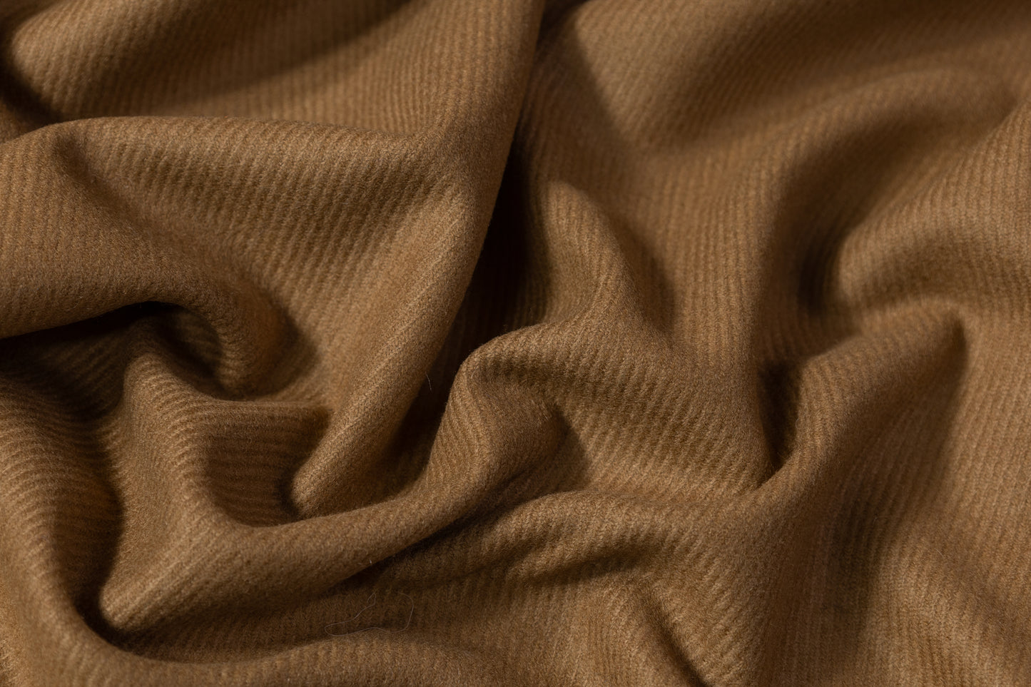 Wool Twill Coating - Camel