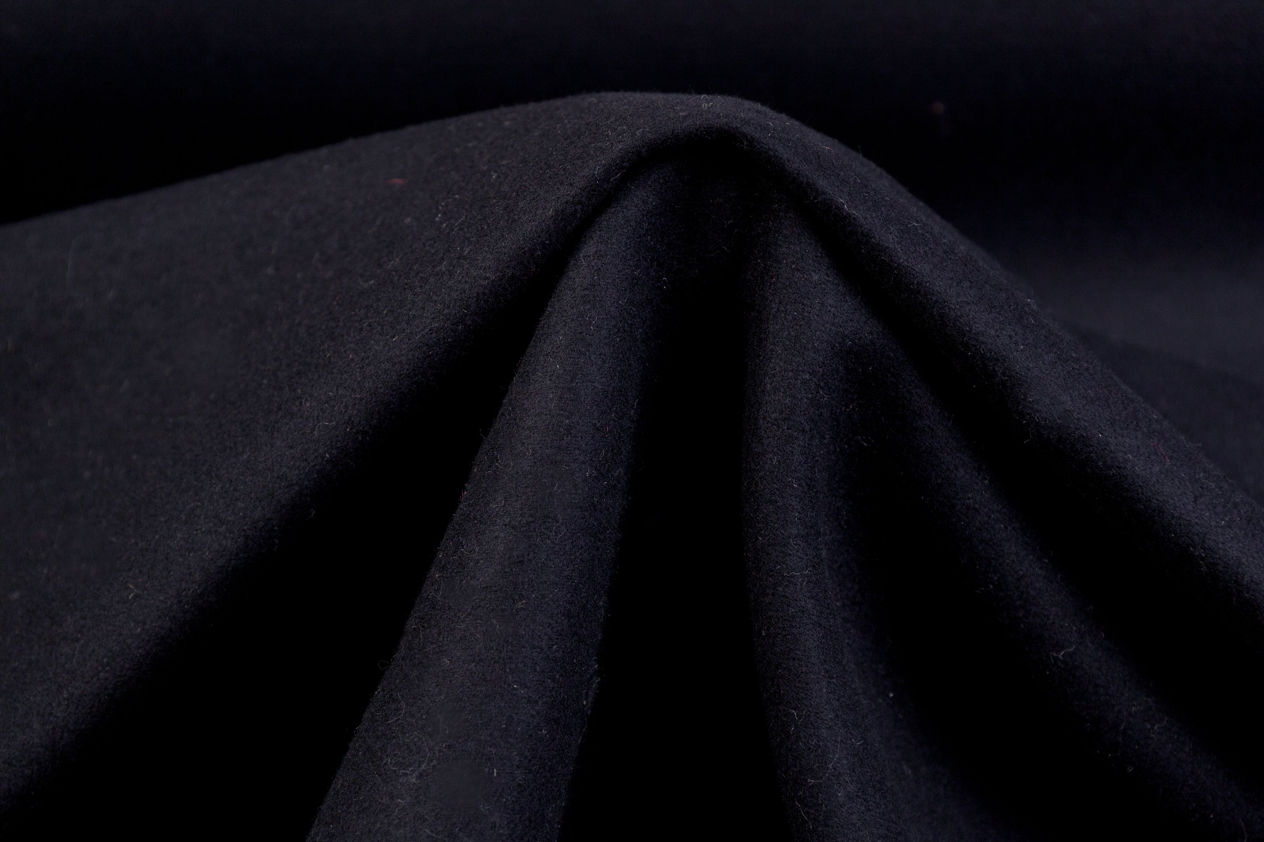 Wool Melton Coating - Navy – Prime Fabrics