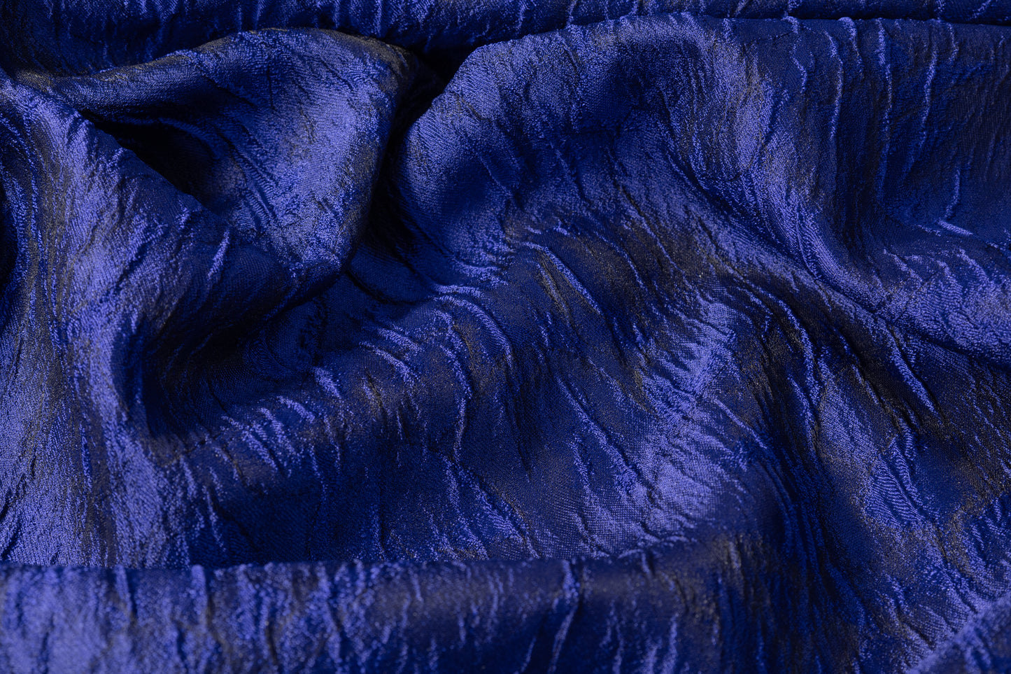 Cloqué Brocade - Slate Blue