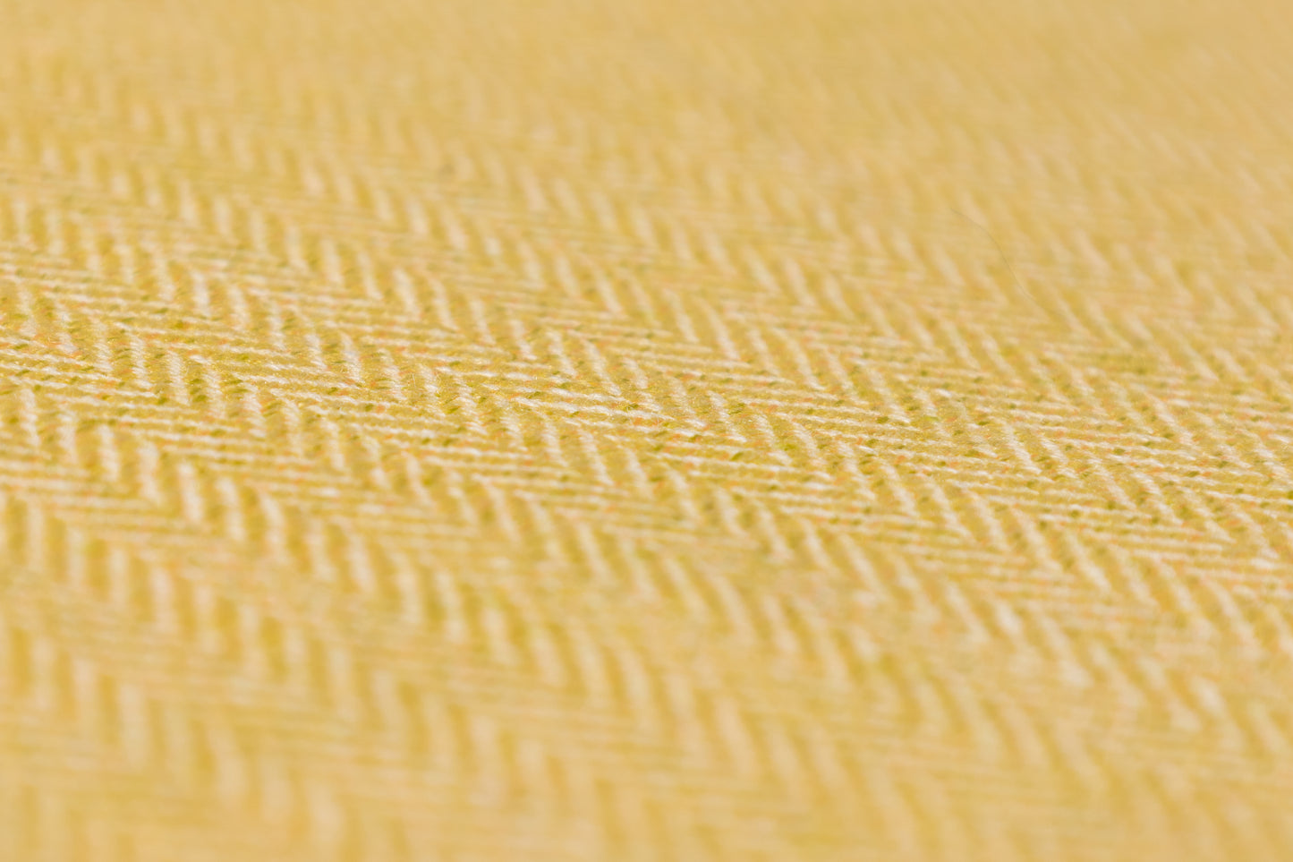 Italian Herringbone Camel Hair Wool Suiting - Yellow