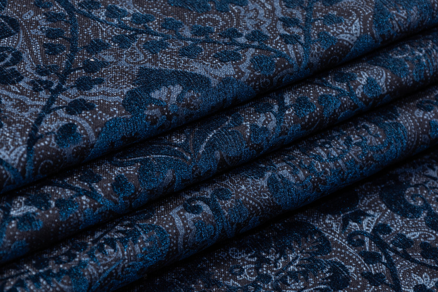 Etro - Damask Denim Devoré - Blue