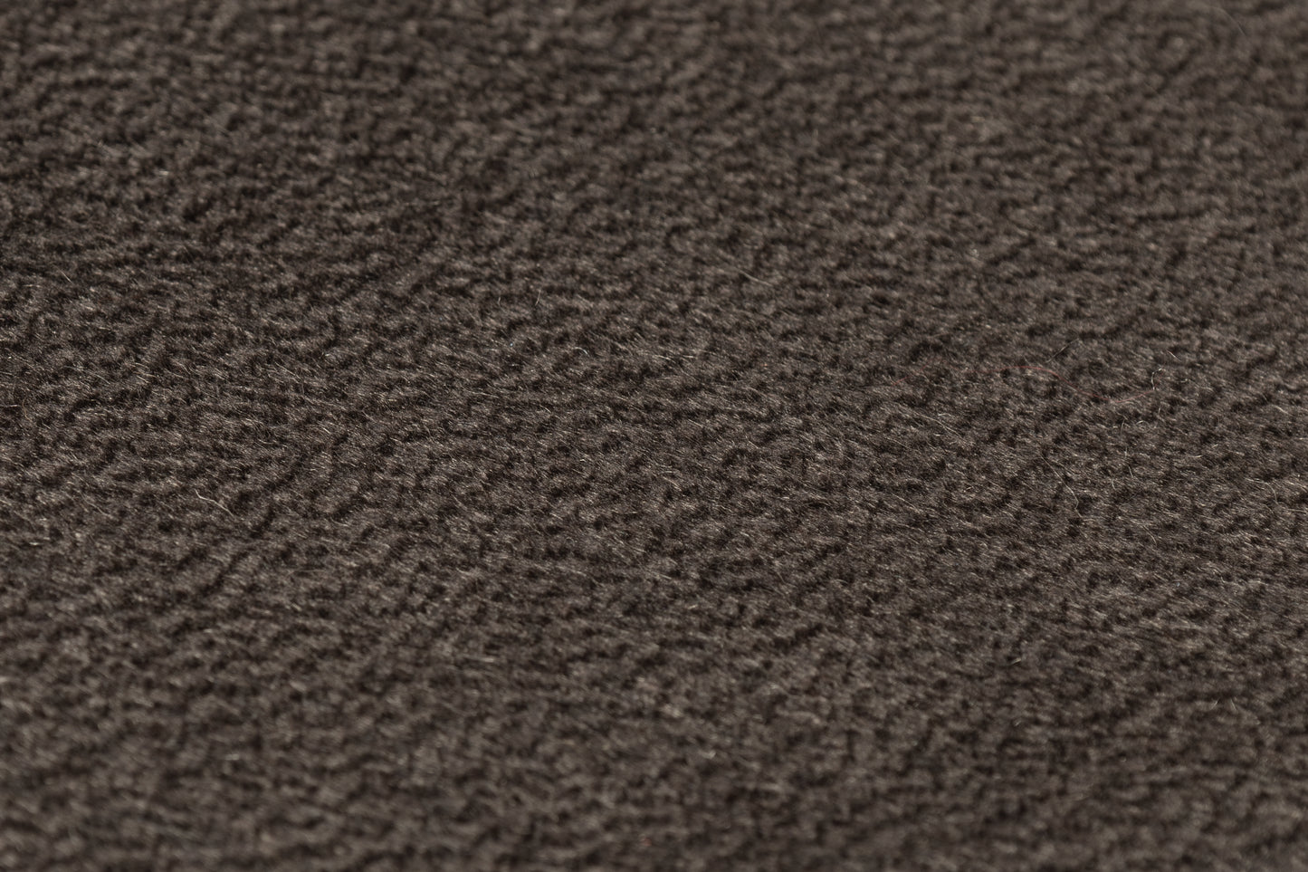 Pure Italian Cashmere Coating - Smoky Black