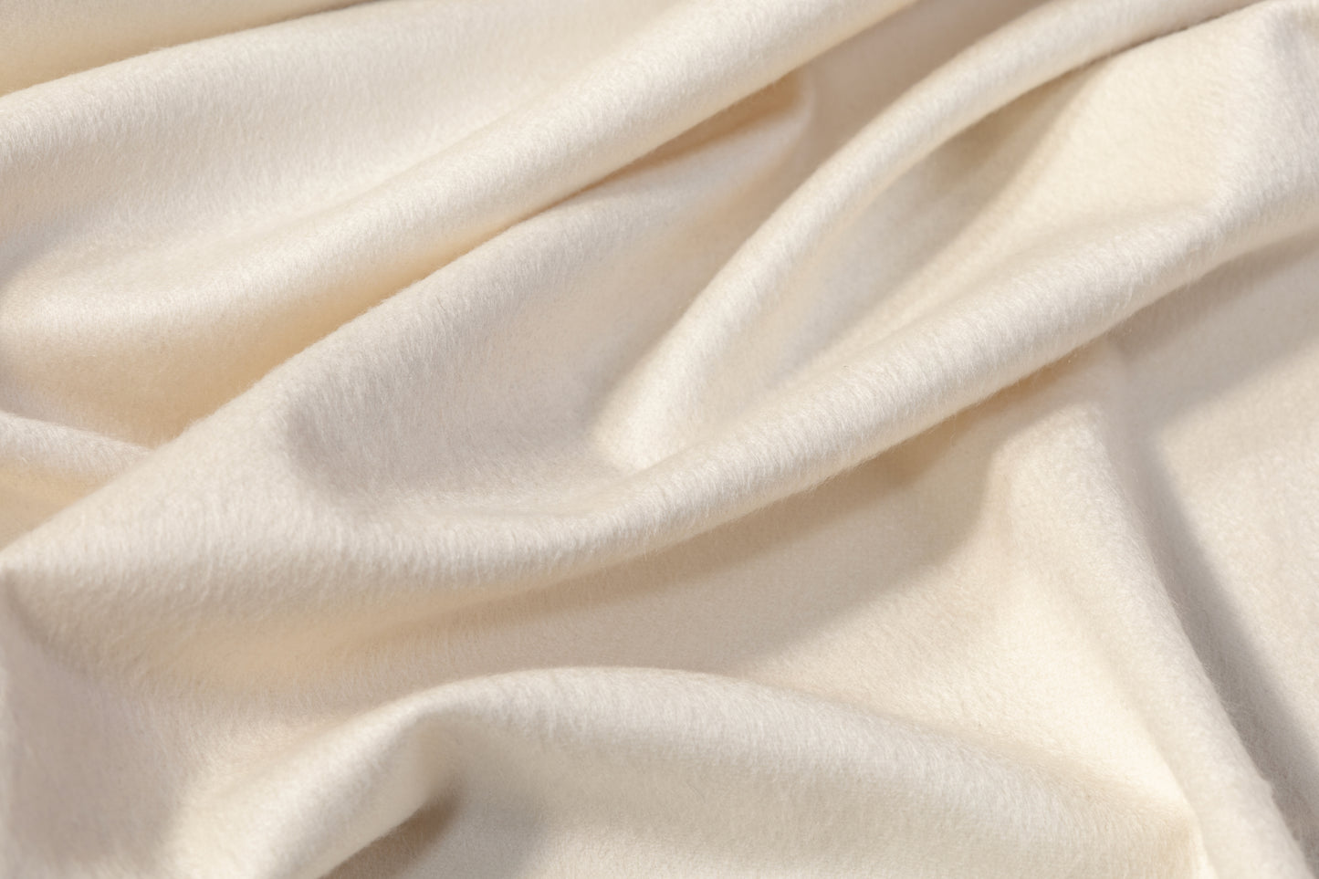 Pure Italian Cashmere Coating - Off White