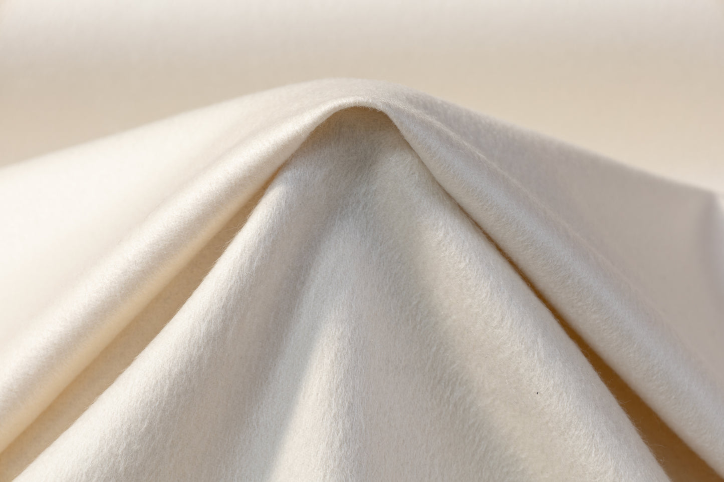 Pure Italian Cashmere Coating - Off White