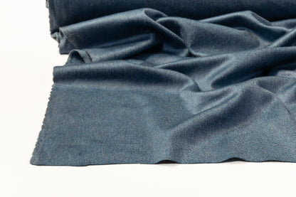 Pure Italian Cashmere Coating - Blue