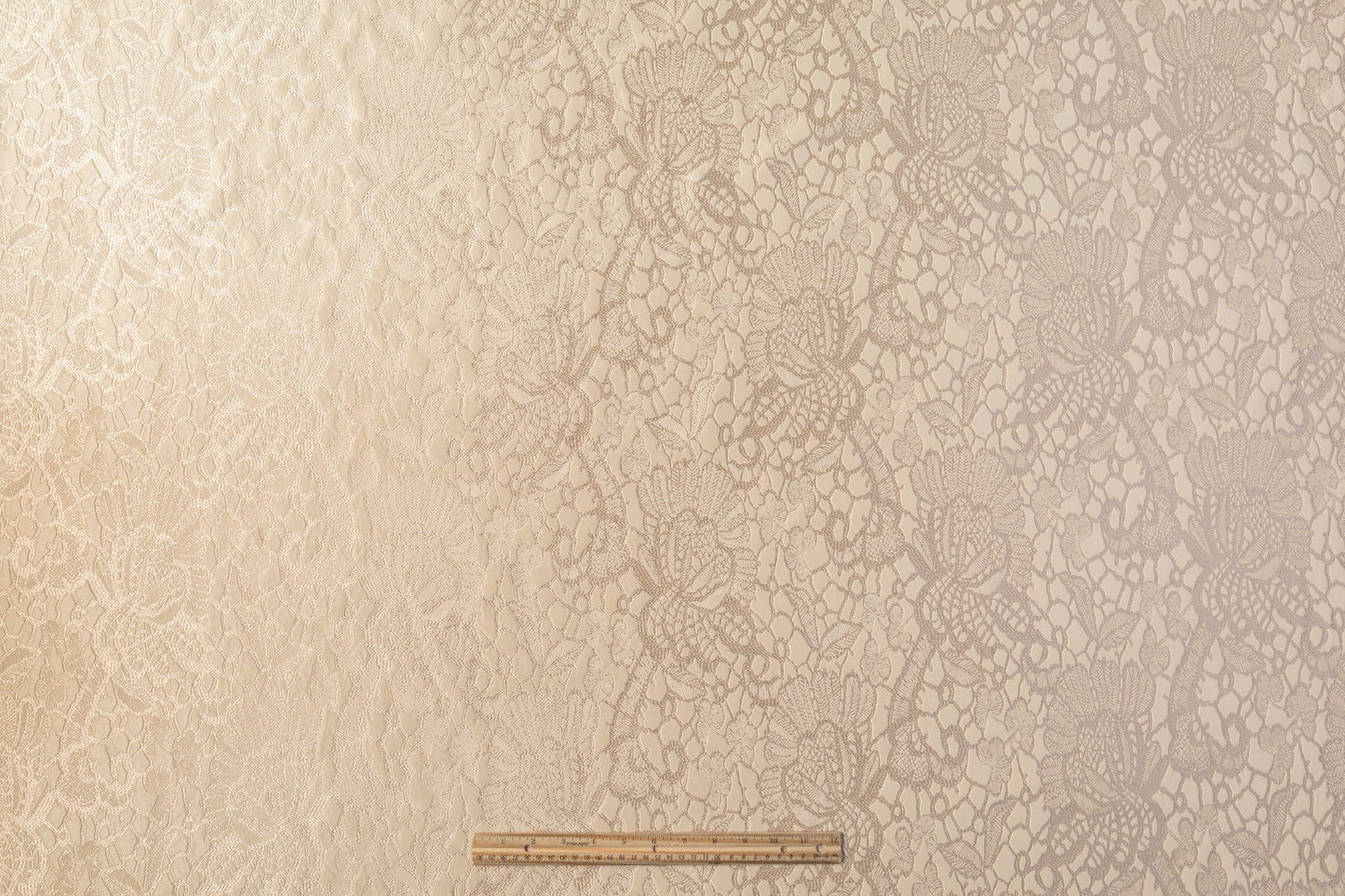 Floral Italian Brocade - Champagne Gold