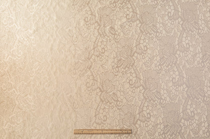 Floral Italian Brocade - Champagne Gold