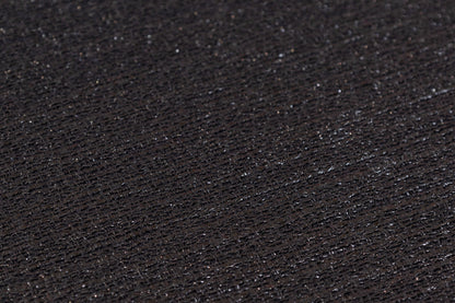 Laminated Italian Tweed - Black / Silver