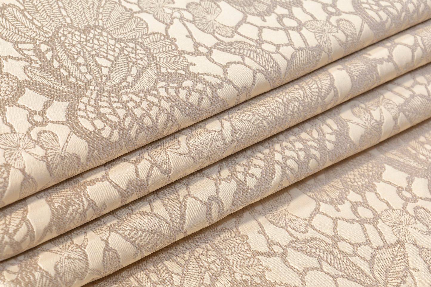 Floral Italian Brocade - Champagne Gold