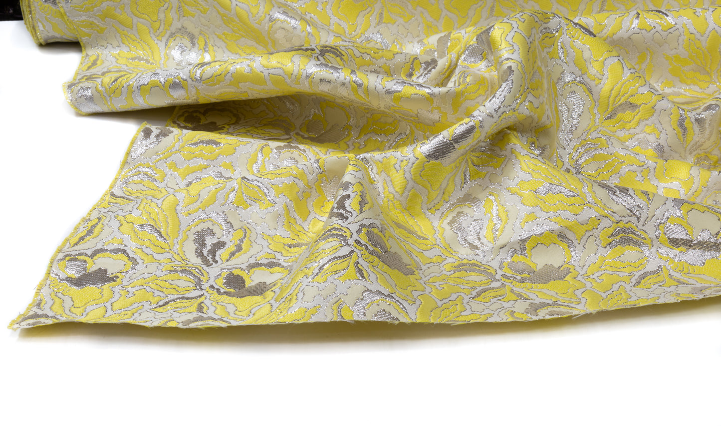 Valentino - Iris Brocade - Yellow / Silver