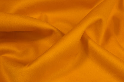 Double-Faced Italian Wool Coating - Marigold / Lilac