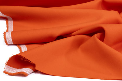 Valentino - Heavy Italian Wool Twill - Orange