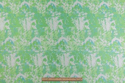 Abstract Jacquard - Green / White