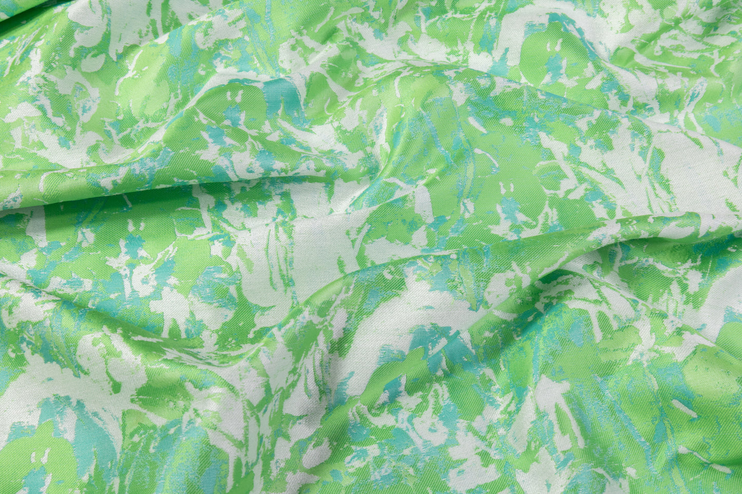 Abstract Jacquard - Green / White