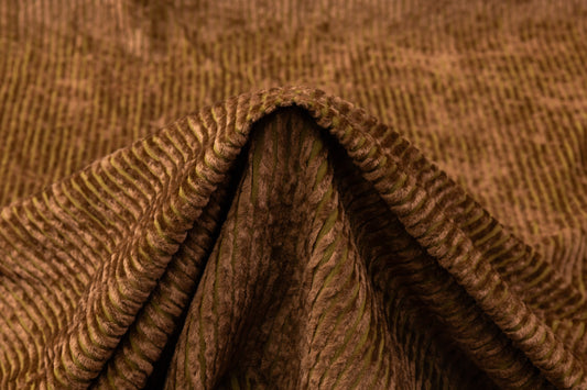 Novelty Cotton Corduroy - Brown