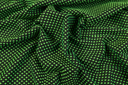 Dotted Brocade - Green