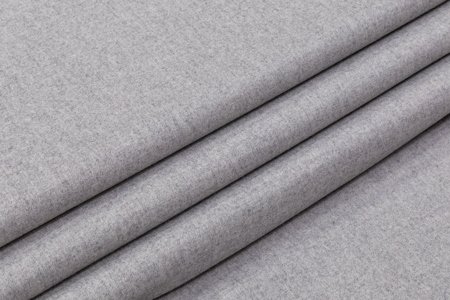 Italian Wool Flannel Suiting - Gray