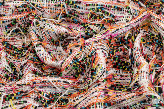 Italian Confetti Fringe Tweed - Multicolor