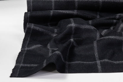 Armani - Double Faced Italian Wool Coating - Black