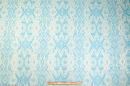 Ikat Brocade - Turquoise