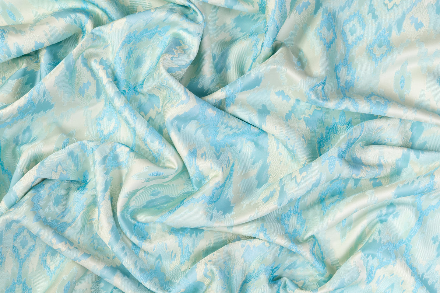 Ikat Brocade - Turquoise