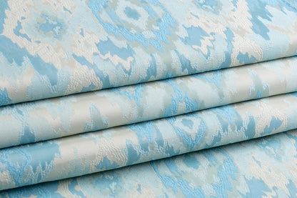 Ikat Brocade - Turquoise