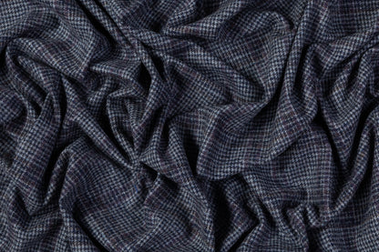 Loro Piana - Checked Italian Wool Suiting - Blue