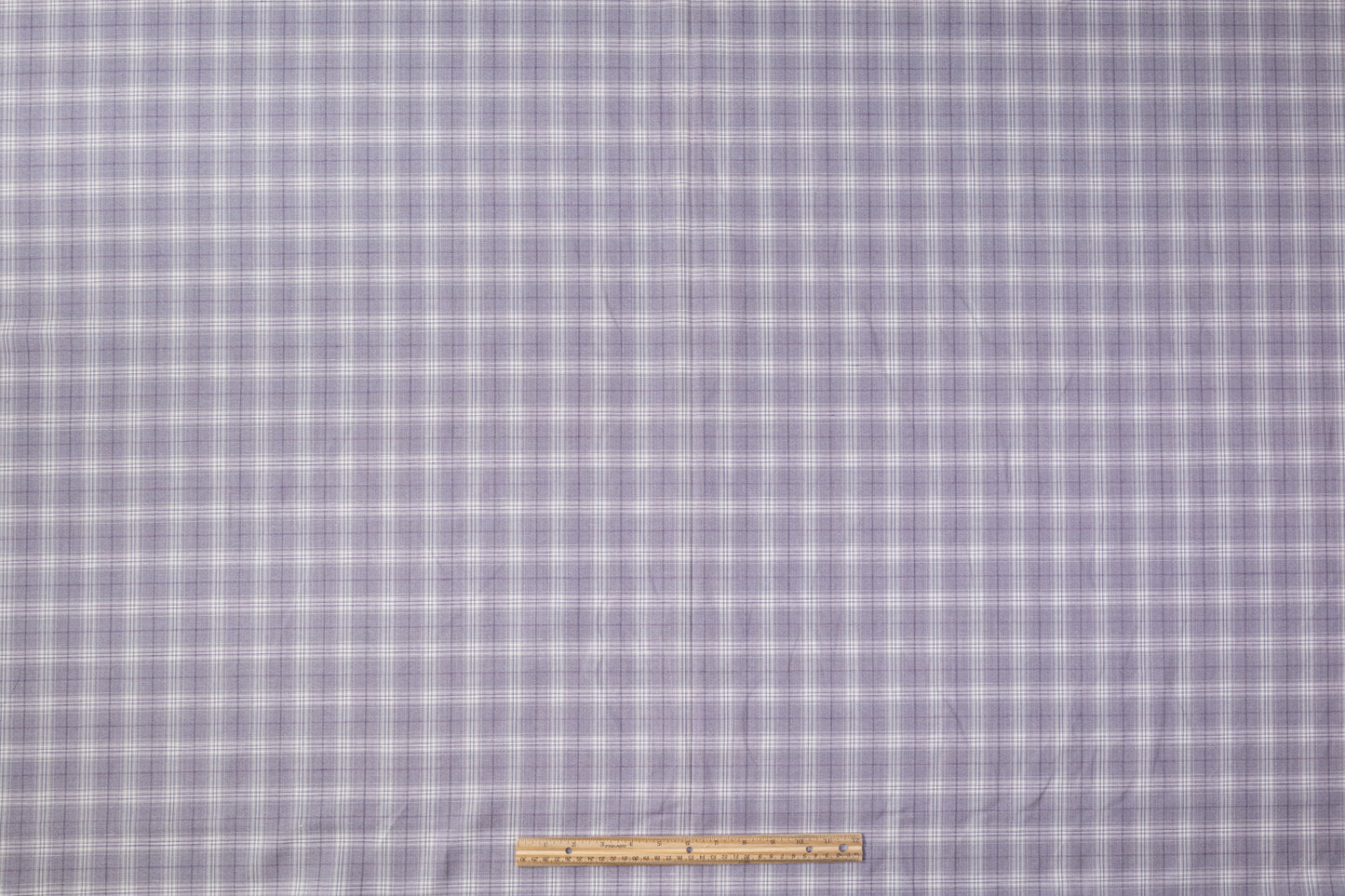 Plaid Italian Wool Suiting - Lavender