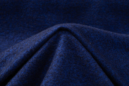 Loro Piana - Two-Tone Italian Alpaca Wool Blend Boucle - Blue / Black