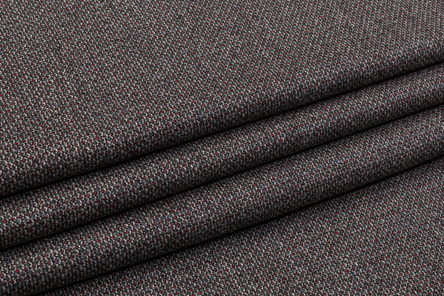 Italian Wool Cashmere Tweed Suiting - Multicolor