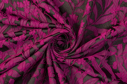 Floral Brocade - Purple